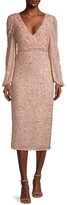 Thumbnail for your product : Mac Duggal Sequined Empire Waist Dress
