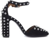 Thumbnail for your product : Alexander Wang Sandalo Elise In Camoscio Nero E Borchie