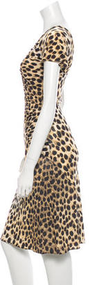 Just Cavalli Cheetah Jersey Dress