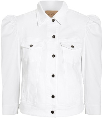 monsoon white denim jacket