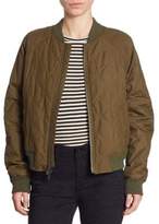 Thumbnail for your product : Vince Quilted Nylon Bomber Jacket