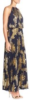 Thumbnail for your product : Xscape Evenings Foiled Pleated Jersey Blouson Dress (Regular & Petite)