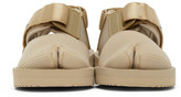 Thumbnail for your product : Suicoke Beige Bita-V Sandals