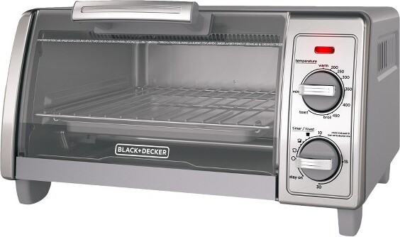 Black & Decker BLACK+DECKER 4 Slice Toaster Oven - Silver - TO1700SG -  ShopStyle