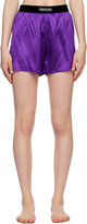 Purple Boxer Shorts 