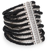Thumbnail for your product : John Hardy Bedeg Black Chalcedony & Sterling Silver Batu Multi-Row Bracelet