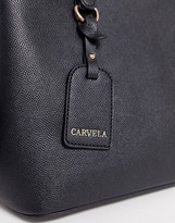 Thumbnail for your product : Carvela Hooper slouch structured tote bag in black