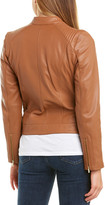 Thumbnail for your product : Cole Haan Racer Quilted Leather Jacket