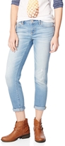Thumbnail for your product : Aeropostale Destroyed Light Wash Crop Jegging