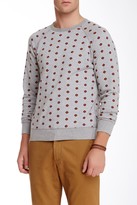 Thumbnail for your product : Burkman Bros Printed Raglan Crew Pullover