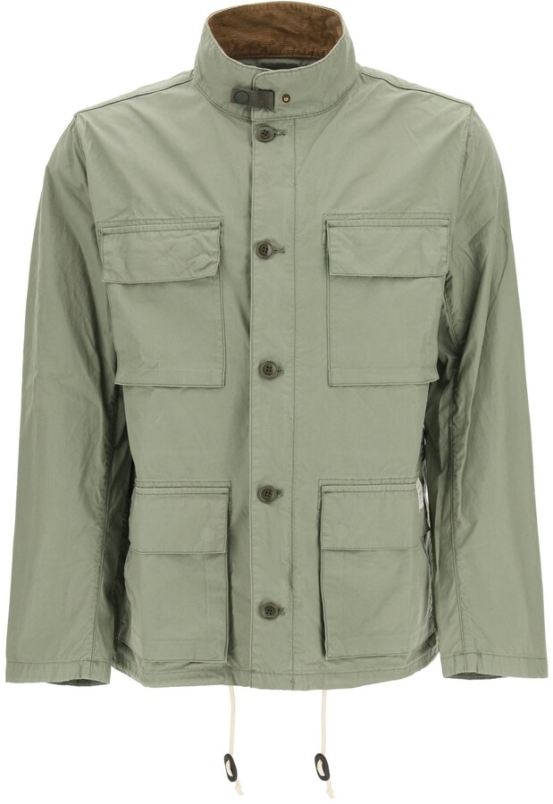 Barbour flyn casual cotton jacket - ShopStyle