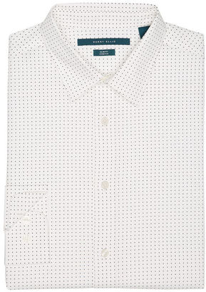 Perry Ellis Slim Washable Suit + Mini Dot Shirt + Silk Tie + Ryan Dress Shoe