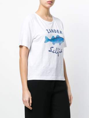 Antonia Zander fish print T-shirt