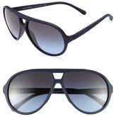 Thumbnail for your product : Dolce & Gabbana 61mm Aviator Sunglasses