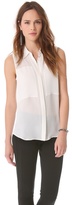 Thumbnail for your product : Theory Duria Sleeveless Top