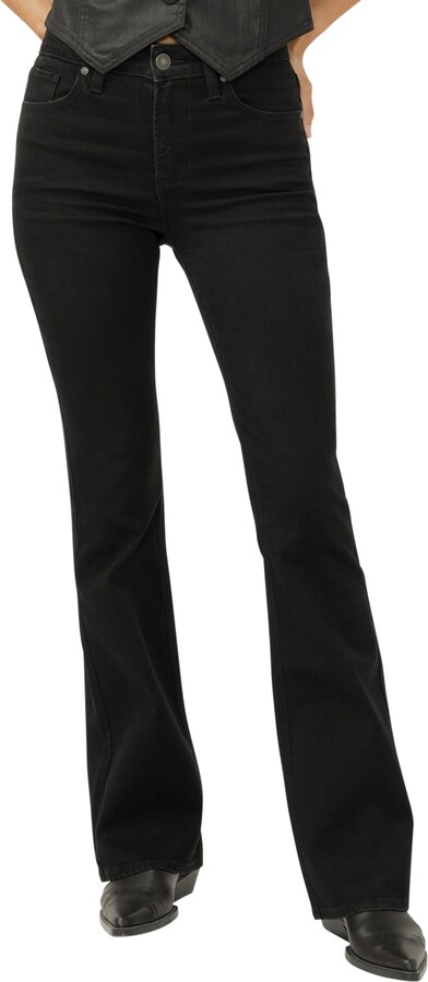 Silver Jeans Co. Women's Avery High Rise Curvy Fit Bootcut Jeans