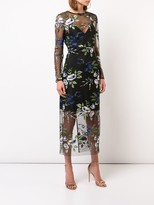 Thumbnail for your product : Diane von Furstenberg Sheer Floral Dress