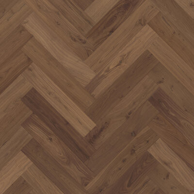 Crafted Walnut Herringbone Collection 7"w x 35" long Engineered Walnut Hardwood Flooring