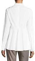 Thumbnail for your product : Max Mara Ago Cotton Flared Blouse