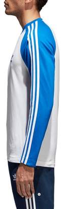 adidas 3-Stripes Long Sleeve T-Shirt