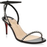 Thumbnail for your product : Christian Louboutin So Me Spike Leather Sandals