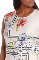 Thumbnail for your product : Vince Camuto Floral Scuba Sheath Dress