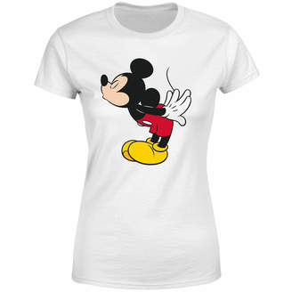 Disney Mickey Mouse Mickey Split Kiss Women's T-Shirt