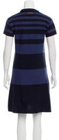 Thumbnail for your product : Burberry Striped Linen Mini Dress