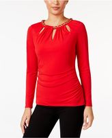 Thumbnail for your product : Thalia Sodi Chain-Trim Cutout Top, Only at Macy's