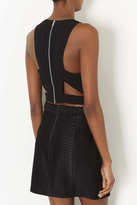 Thumbnail for your product : Topshop Sleeveless Diamante Shell Top