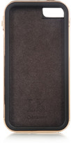 Thumbnail for your product : Finds + Lily Kwong The Charlotte rose gold-plated leather iPhone 5 case