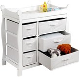 Thumbnail for your product : Badger Basket Baby Changing Table - White