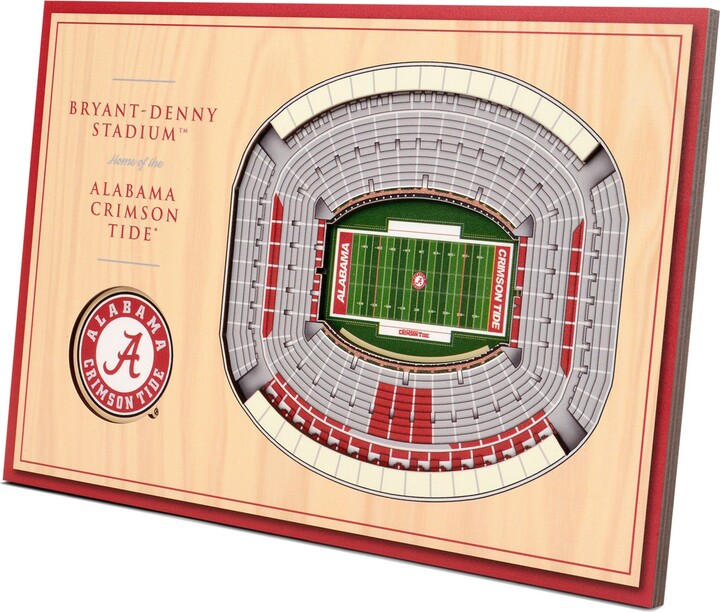 YouTheFan Alabama Crimson Tide Stadium Views Desktop 3D Picture