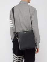 Thumbnail for your product : Thom Browne Pebbled Leather Cross Body Bag - Mens - Black