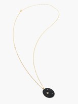 Thumbnail for your product : Cvc Stones Goth Diamond & 18kt Gold Pendant Necklace - Black