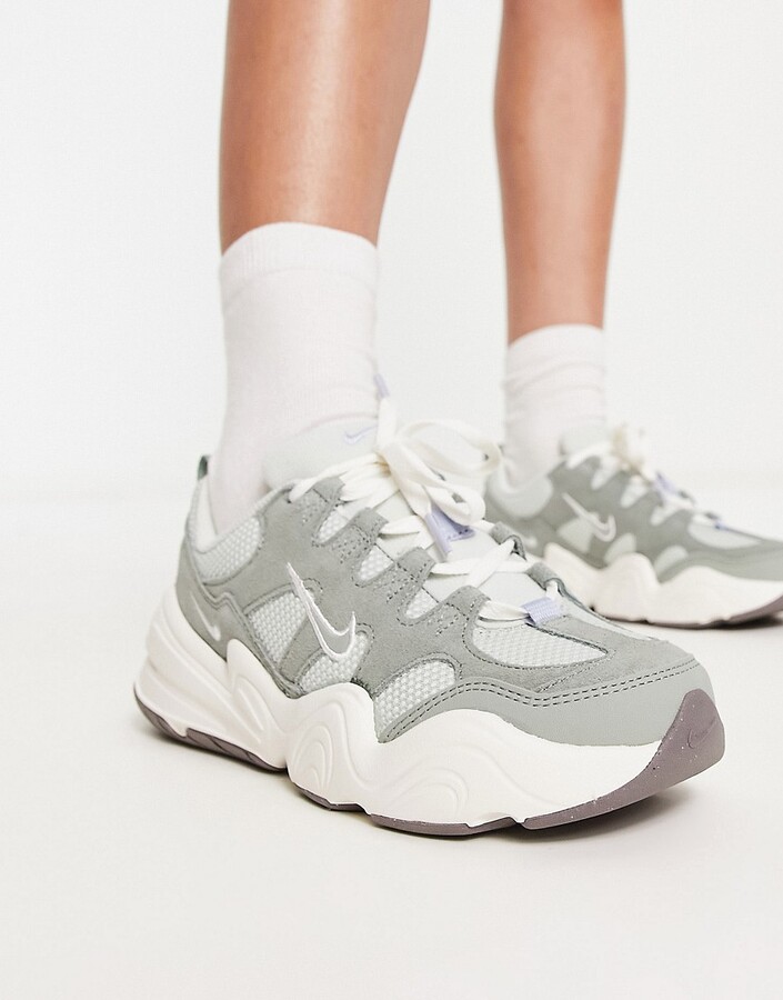 Nike Tech Hera sneakers in gray - ShopStyle