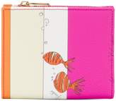 Thumbnail for your product : Emilio Pucci stripe and fish print small wallet