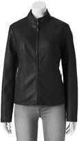 Thumbnail for your product : MO-KA Faux-Leather Motorcycle Jacket - Women's