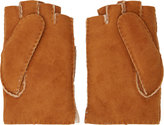 Thumbnail for your product : Mackage Tan Shearling Orea Convertible Gloves