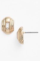Thumbnail for your product : Anne Klein Grooved Stud Earrings
