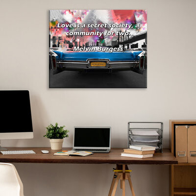 Astoria Grand Artsy Quote By Melvin Burgess Gallery Wrapped Canvas