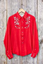 Thumbnail for your product : UO 2289 Urban Renewal Vintage Vintage H Bar C Embroidered Shirt