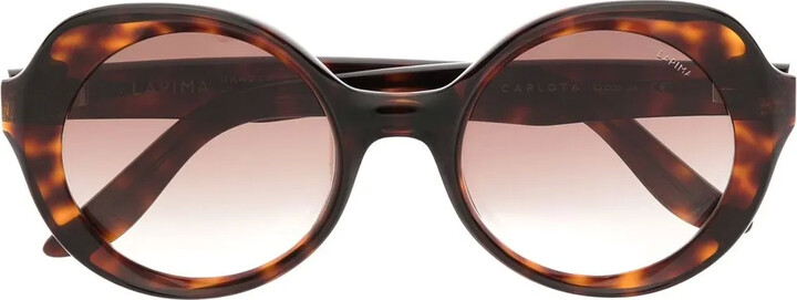 Lapima Round-Frame Sunglasses