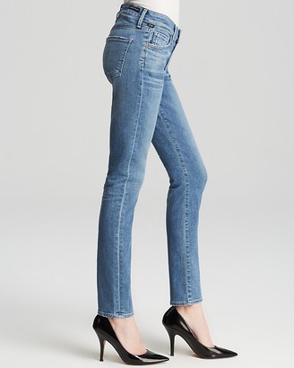 Citizens of Humanity Jeans - Arielle Mid Rise Slim Straight in Set Sail