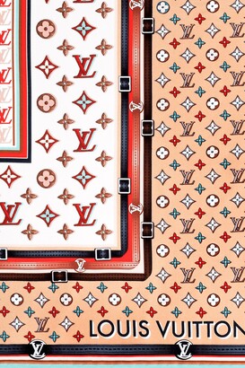 Louis Vuitton Monogram Precious Tiger Square 70