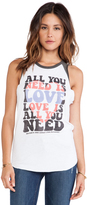 Thumbnail for your product : Junk Food 1415 Junk Food "All You Need Is Love" Tank