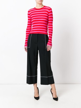 Ermanno Scervino Cropped High-Rise Pants