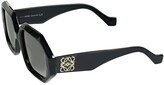 Thumbnail for your product : Loewe Bolded Squared Acetate Sunglasses