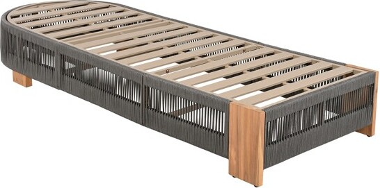 Christopher Knight Home ChristopherKnightHomeLariyaOutdoorAdjustableAcaciaWoodandRopeChaiseLounge,Gray