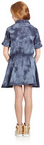 Thumbnail for your product : DKNY Girl's Tie-Dyed Denim Dress